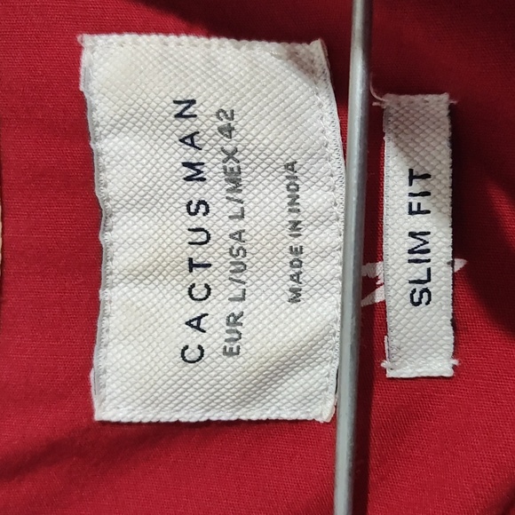 Large Cactus Man dress shirt - Picture 2 of 4